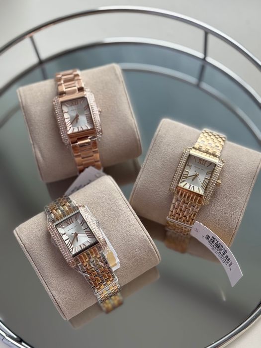 Годинник срібно-золотий Michael Kors MK4744 часы женские