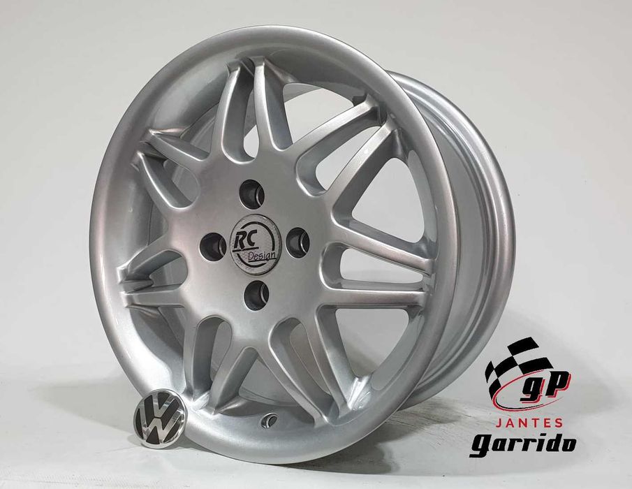 4252-Jantes 15 4x100 Autec para VW Renault Opel Toyota etc.