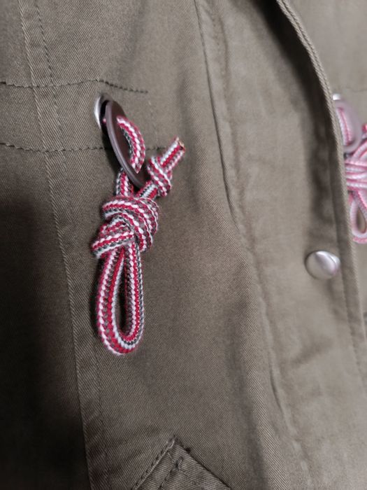 Kurtka parka ciążowa 34 36 khaki