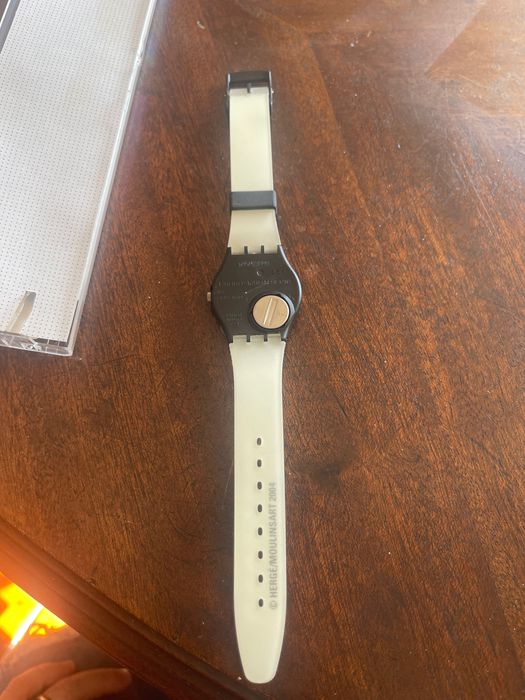 Relógio Swatch Edição Limitada - 75 Aniversário Tintin