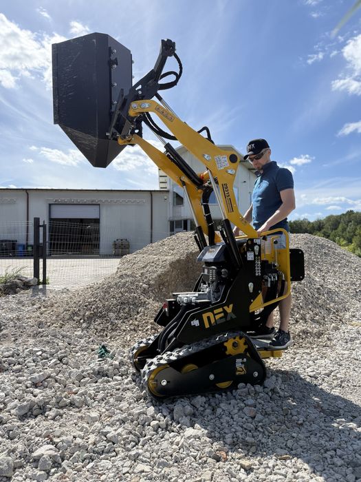 Ładowarka gąsienicowa NEX MULTI dwu sekcyjna pompa RATY 0%