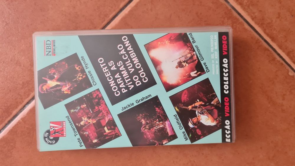 Vhs colecao concerto bitimas do vulcao colombiano