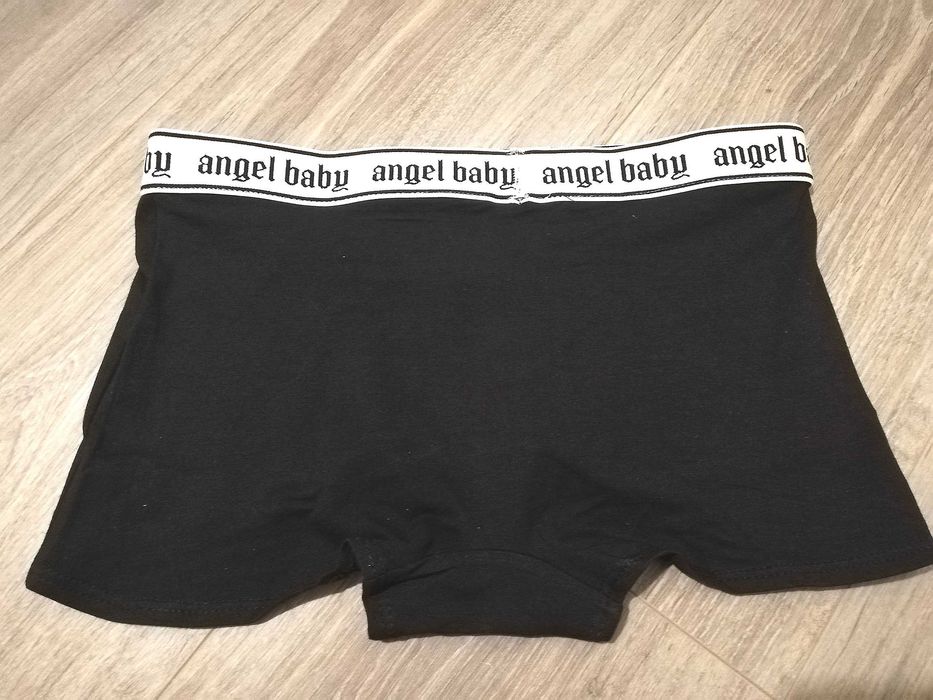 Boxers Cuecas em jersey de algodão com cintura média