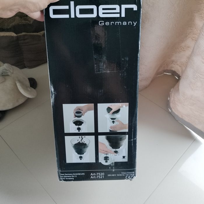 Młynek do kawy elektryczny Cloer Elektrogeräte 150 W czarny