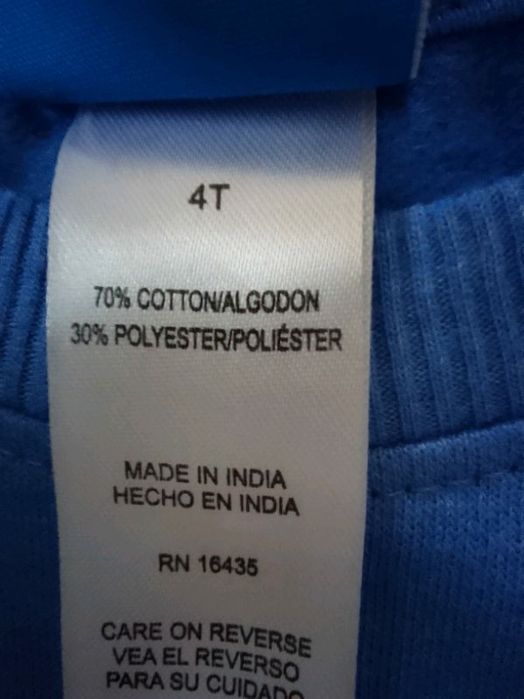 Bluza chlopieca Stitch bawelniana,na 4 latka,