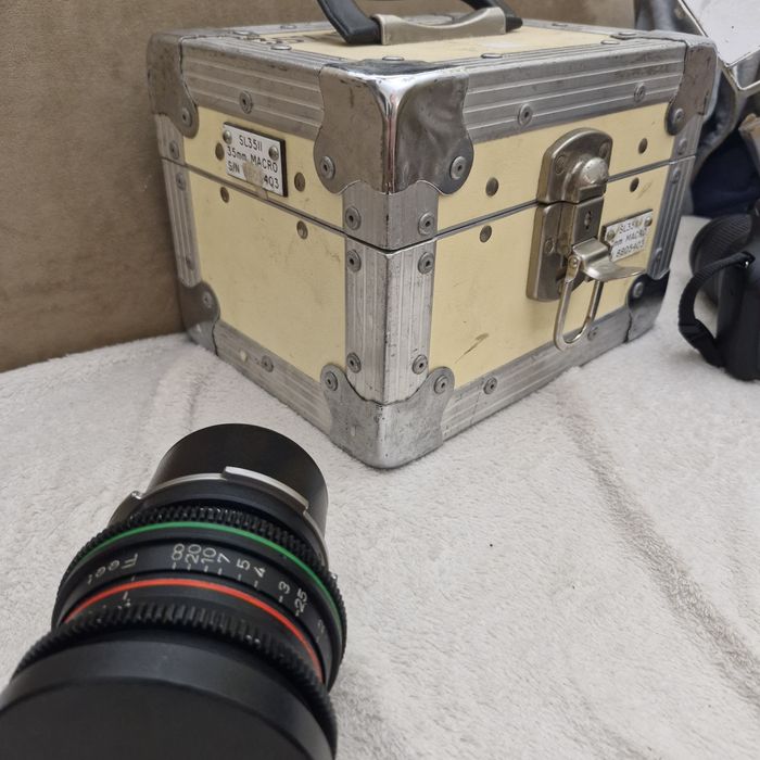 Obiektyw Kinowy JDC Macro 35mm T1.4 PL Mount Dziedzictwo Panavision!