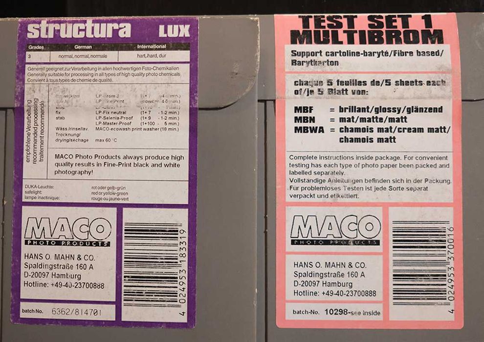 Filme e Papel fotográfico