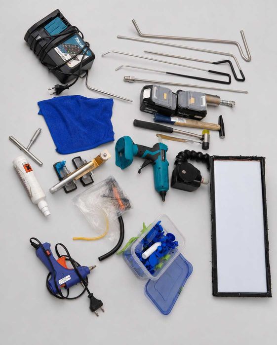 Kit Martelinho de Ouro PDR – Varetas, Luz, Extrator, baterias, carregador de baterias, bolsa etcs