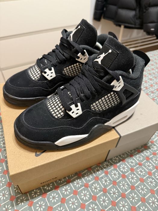 Jordan retro 4 Black/White
