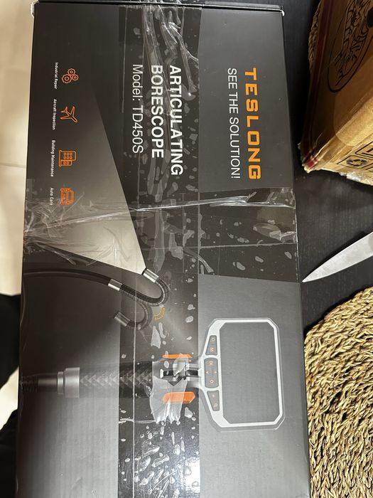 Endoscópio para Carro com Tela Teslong