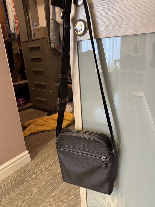 Мужская сумка мессенджер coach оригинал