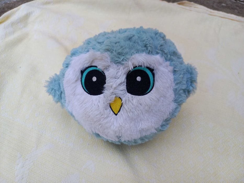 Peluche Forma Coruja para Bebé Brincar