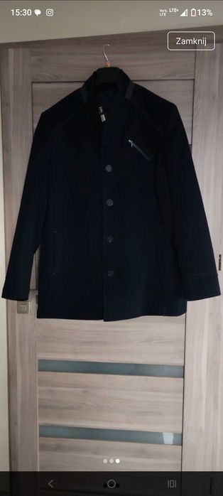 Płaszcz męski elegancki