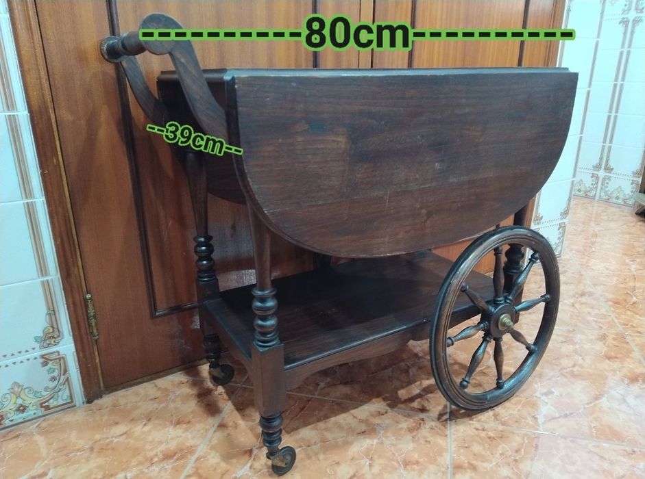 Carrinho bar bebidas chá mesa móveis garrafeira sala casa quarto
