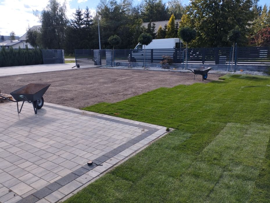 Zakładanie ogrodów/pielęgnacja ogrodów/nawodnienie