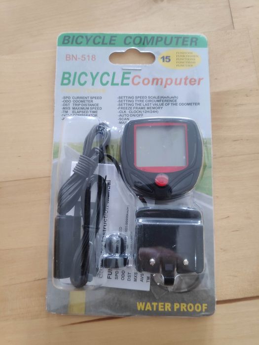 Velocímetro multifunções para bicicleta