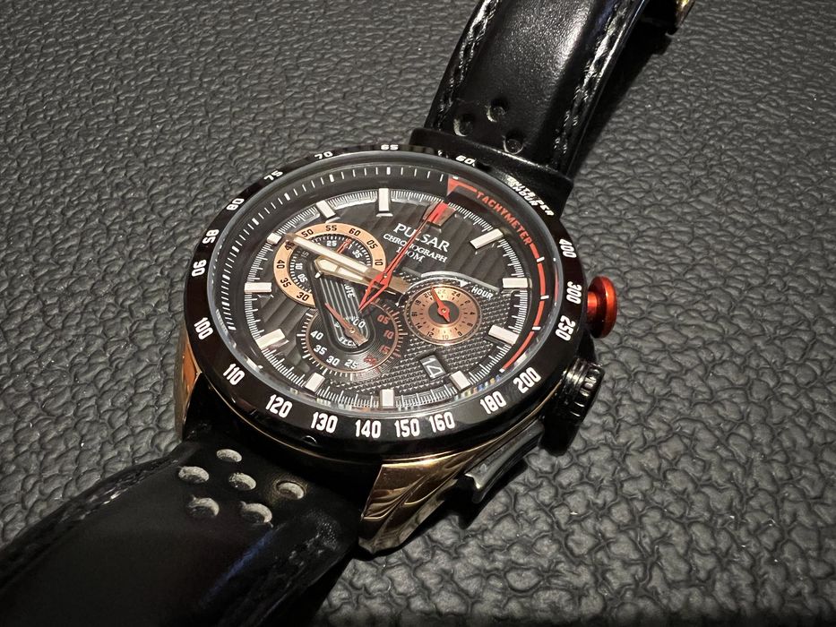 Zegarek Pulsar Seiko Japan męski stoper