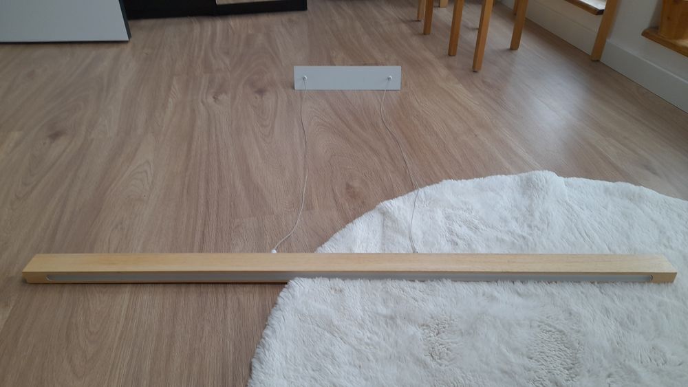 Lampa wiszaca drewniana