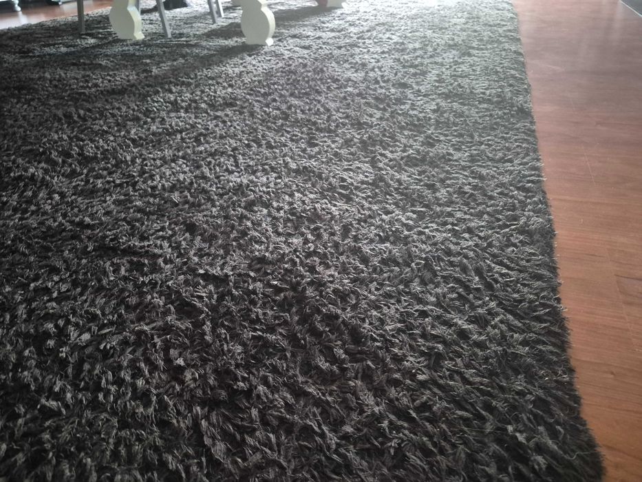 Tapete preto 4 mestros