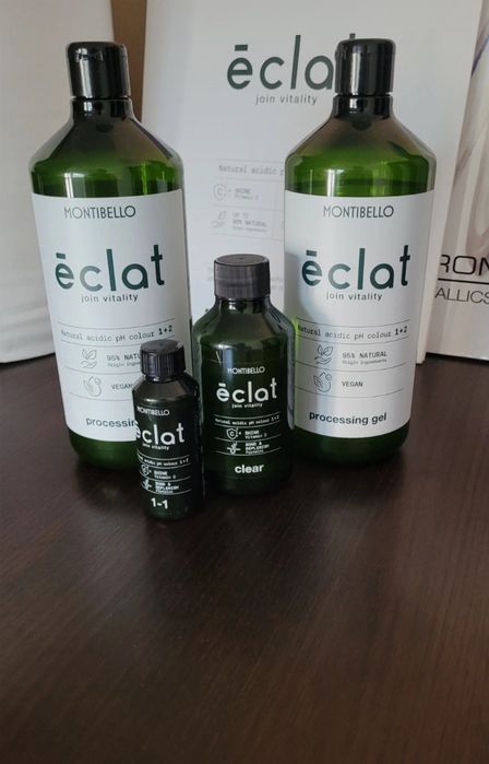 Eclat Paleta +2 duże żele +clear+farba