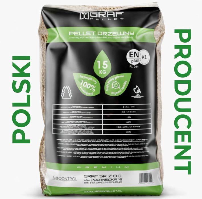 Pellet drzewny ENplus A1 - POLSKI PRODUCENT