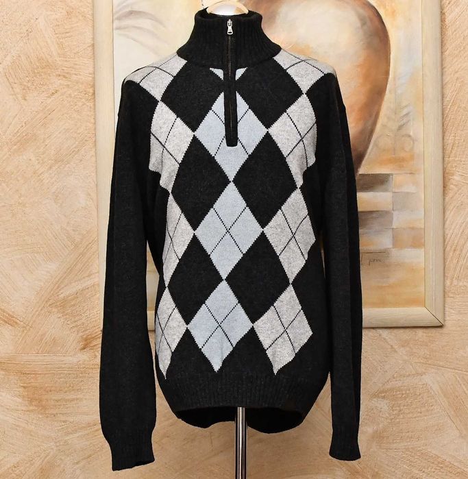 Sweter camel active 80% wełna jagnięca rozmiar XL/XXL