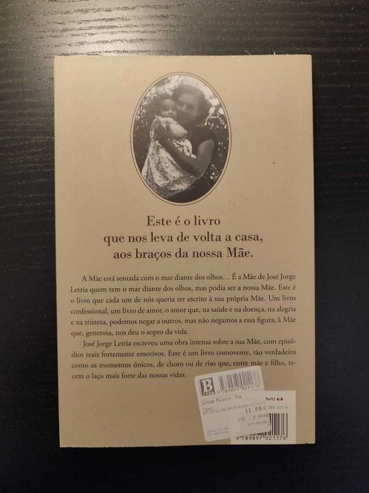 (Env. Incluído) Última Palavra: Mãe de José Jorge Letria