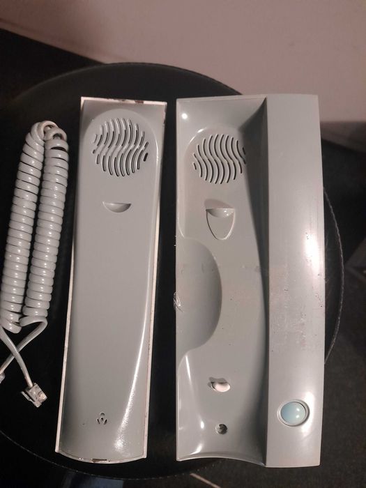 Telefone de porta Cinzento