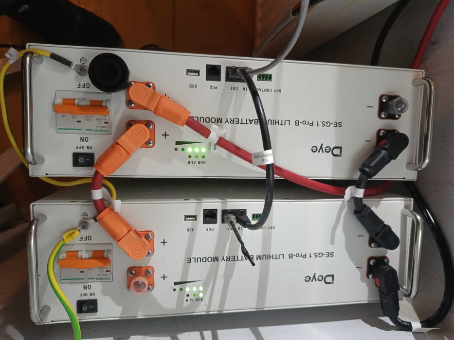 Magazyn energii DEYE SE-G5.1-Pro-B 51.2V 100Ah 5.12kWh