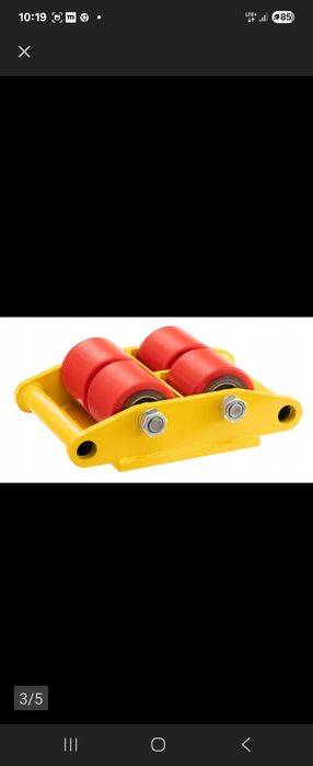 Rolki podwozie do maszyn6T