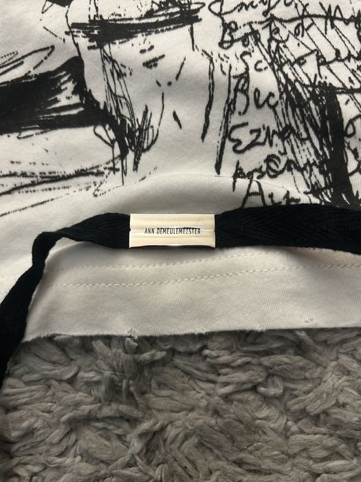 ann demeulemeester long sleeve