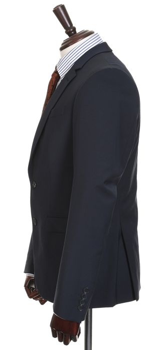 DIGEL MOVE elegancka granatowa marynarka męska 44% wełna r. 50