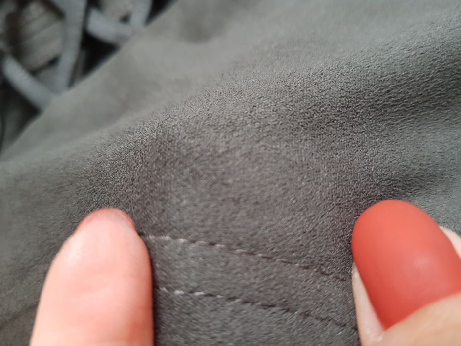 Sukienka MIDI khaki welur wiązanie obcisła stójka golf