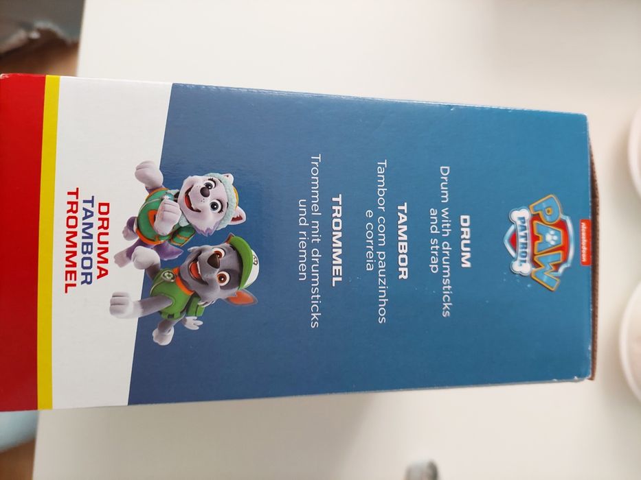 Tambor Novo na Caixa Patrulha Canina