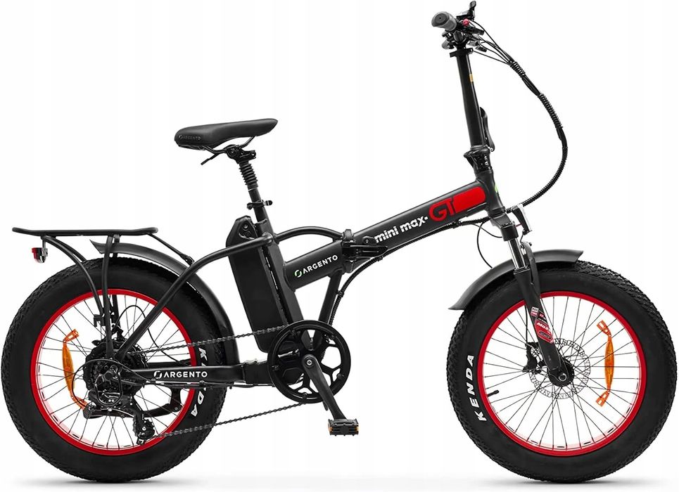 OUTLET Rower elektryczny składany Argento Mini MAX GT 20 " ALU