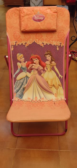 Cadeira /espreguiçadeira Princesas Disney