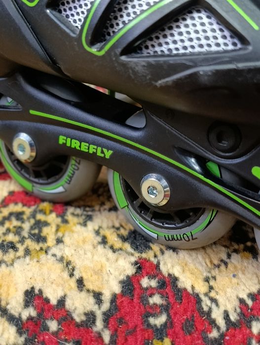 Ролики Maraton Zetra M (35-38) Зелений