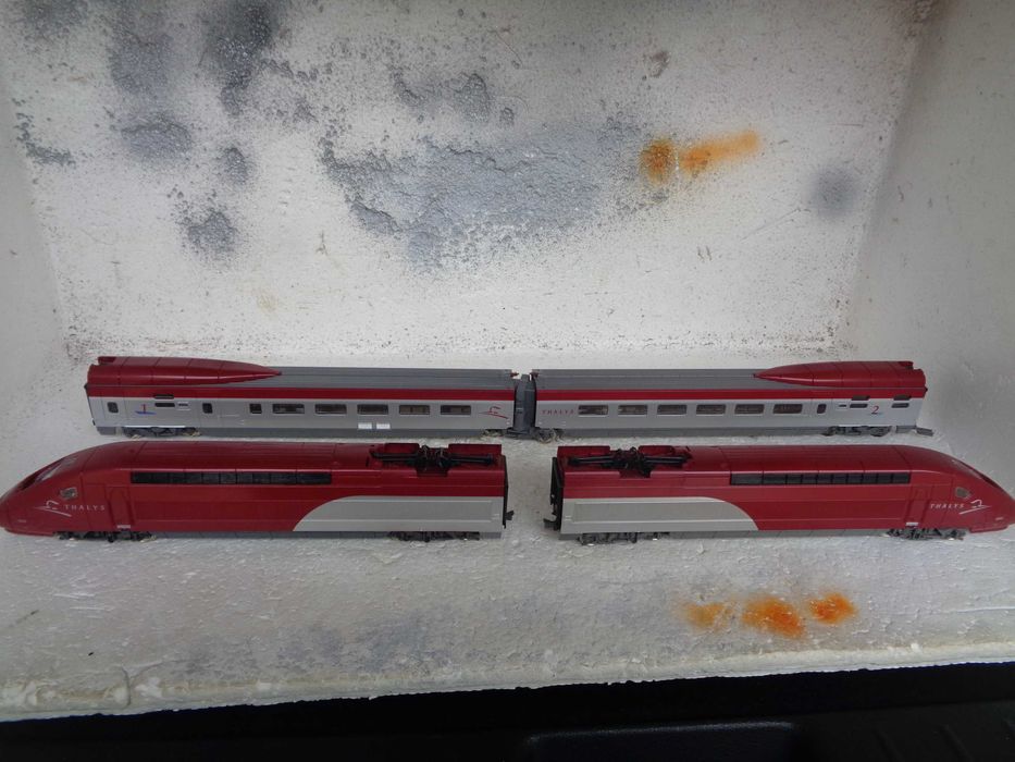 1:87 Mehano Comboio de Alta Velocidade Thalys como novo