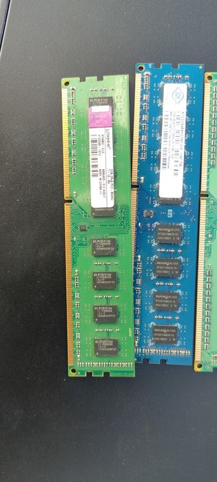 Memória RAM 4x2g ram