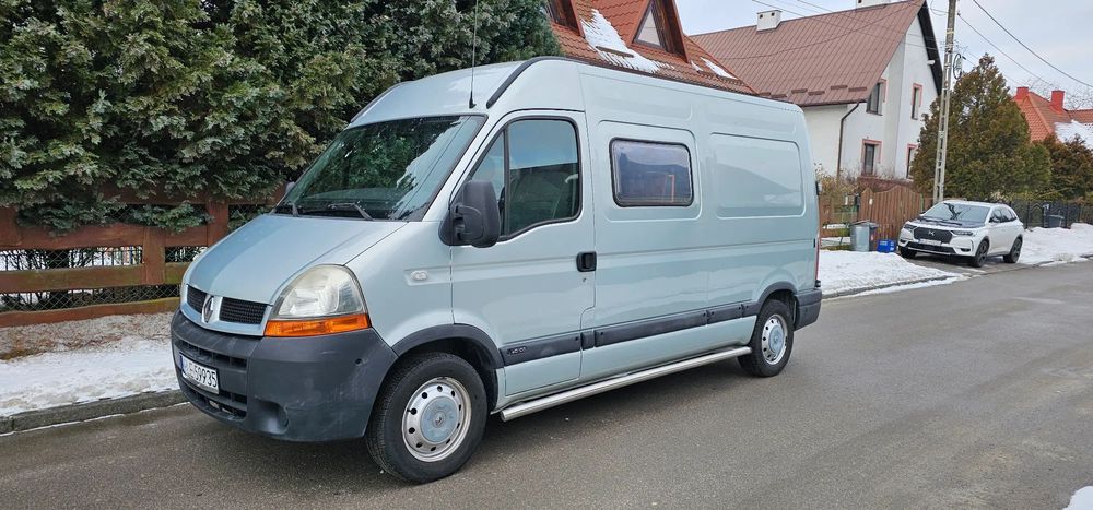Renault Master II  KAMPER -Klimatyzacja , Automat , Panele fotowoltaiczne, 3 Osobowy