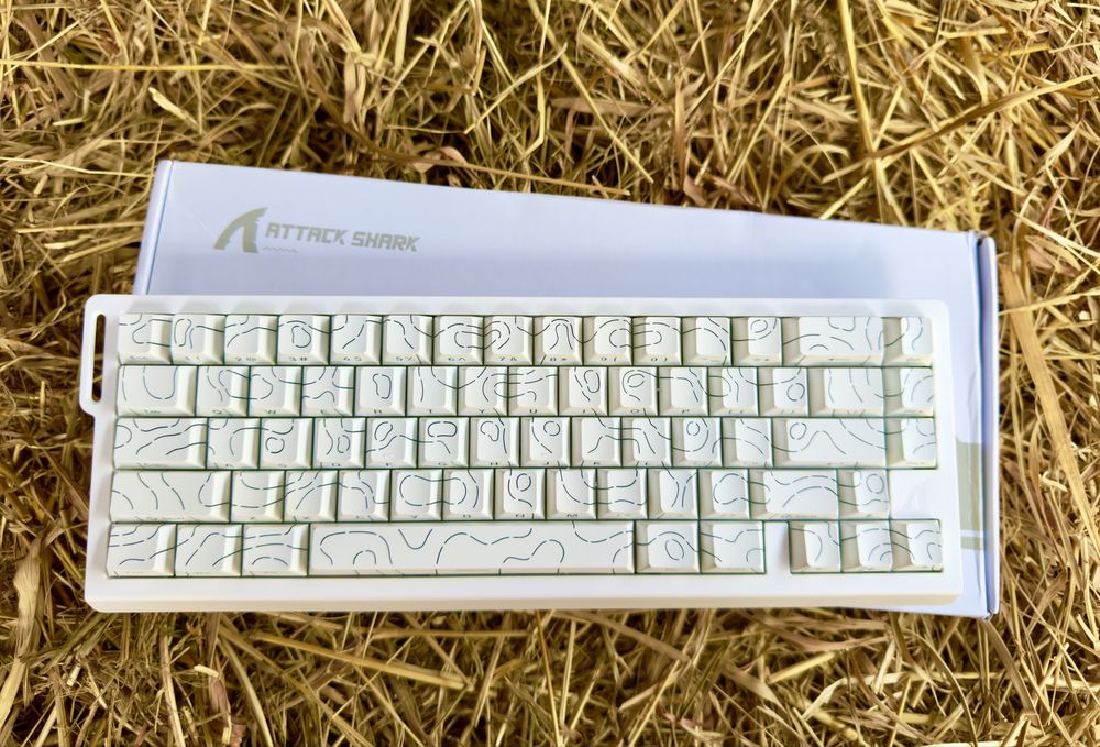 Магнітна клавіатура Attack shark x68he