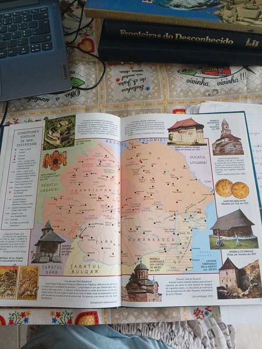 Istoria României Atlas Şcolar Ilustrat