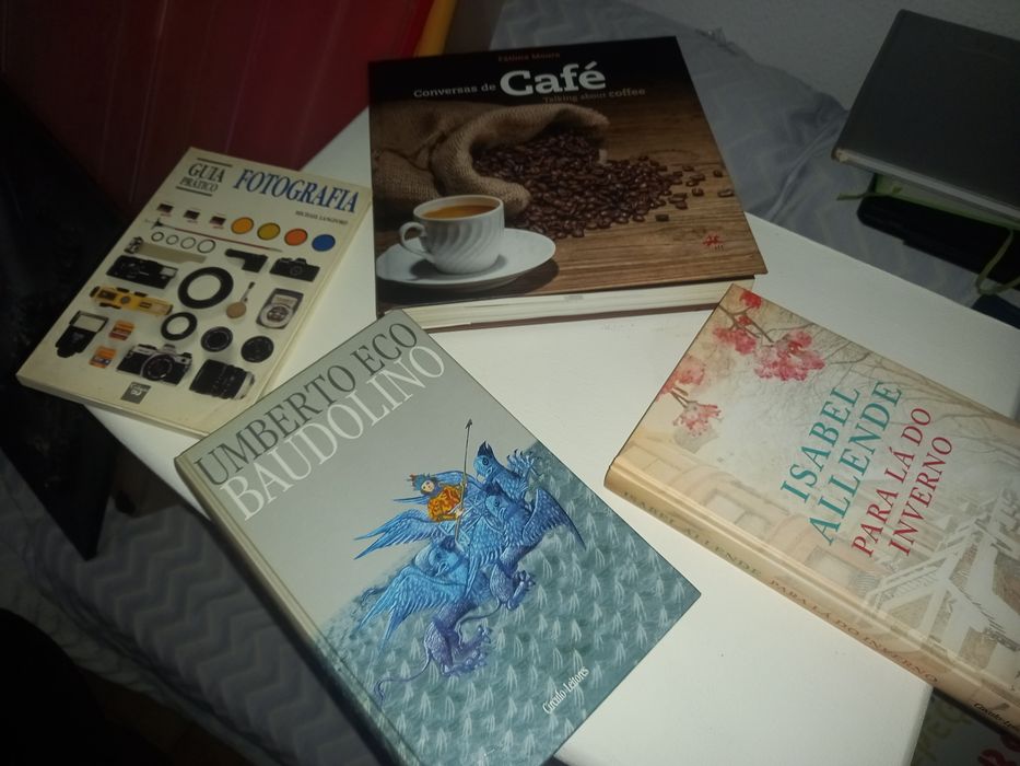 Lote de 4 livros