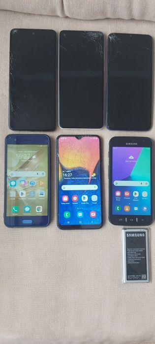 Лот телефонів смартфонів на запчастини