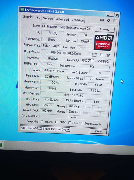 Комплект Gigabyte GA-MA69GM-S2H + Athlon II X2 260 + кулер + ОЗУ 2 Гб