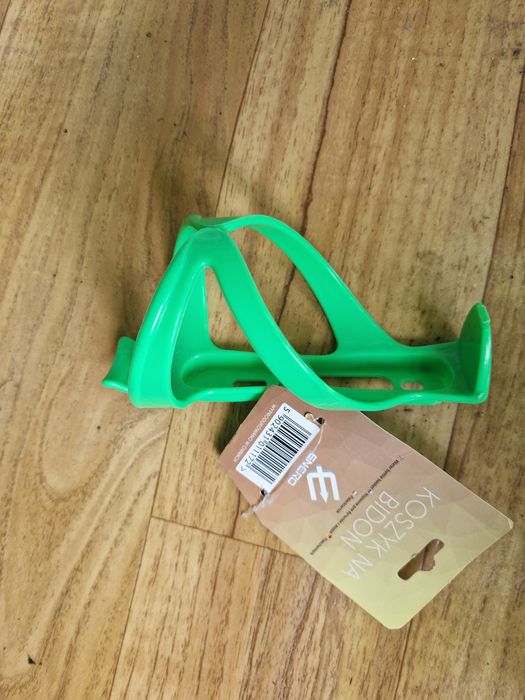 Koszyk uchwyt rower bidon Jasno zielony średnica około 6 cm