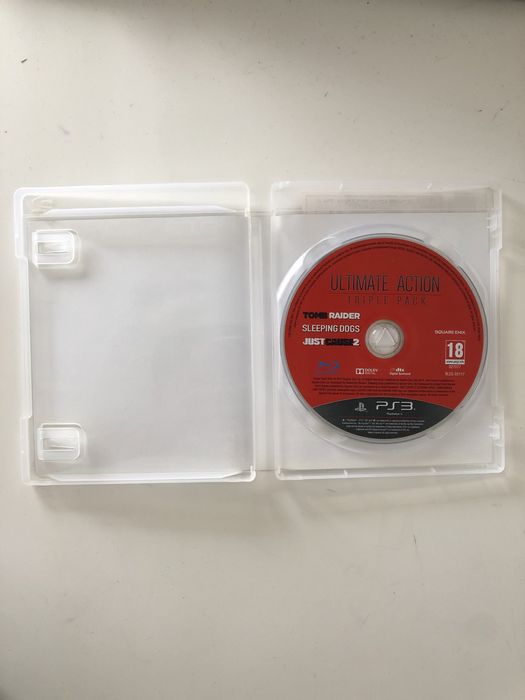 Ultimate Action Triple Pack,Tomb Raider,Just Cause 2,Sleeping Dogs PS3