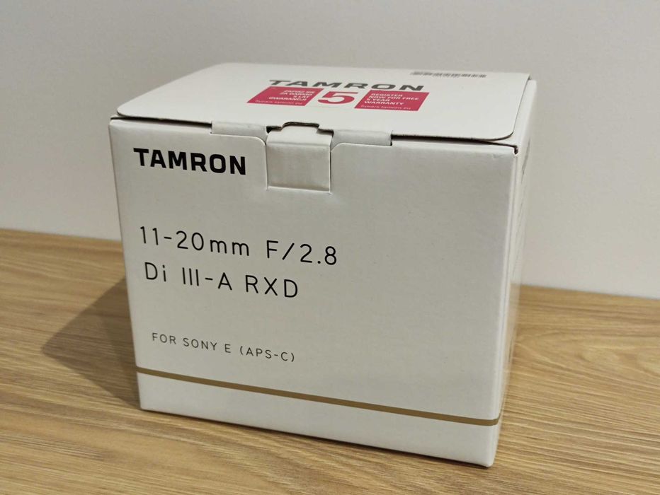 TAMRON 11-20 mm F/2.8 Di III-A RXD, obiektyw do Sony E-Mount (APS-C)