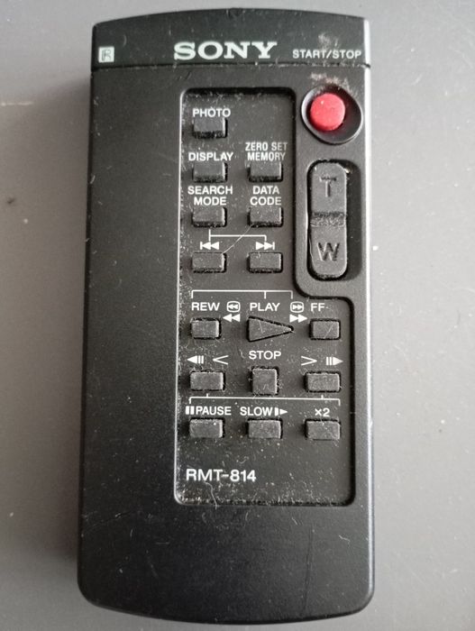 Orginalny pilot do kamery Sony RMT-814