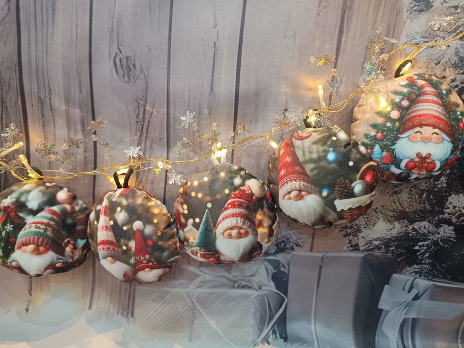 Handmade bombki na choinkę